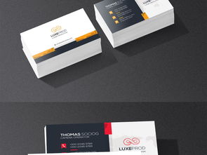 四色公司企業科技商務名片設計模板 高清PSD素材下載與廣告名片設計指南